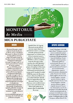 ziarul Monitorul de Mediu licitatii