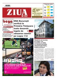 ziarul Ziua de Vest licitatii